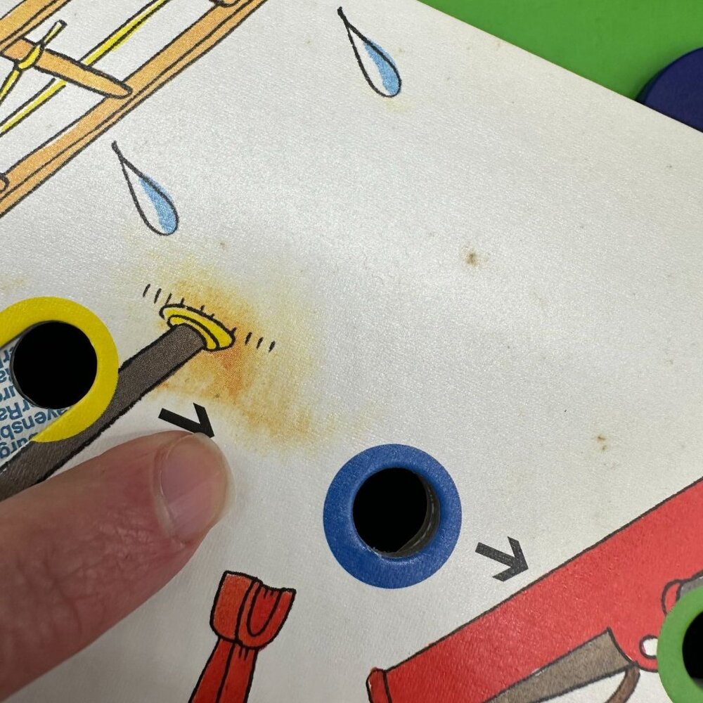 Vintage Richard Scarrys Busytown Poles and Ladders Game Ravensburger 1999 Y2K - Picture 8 of 10